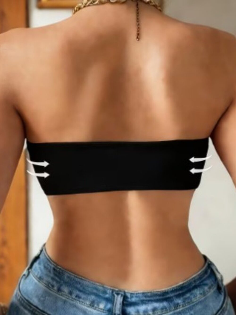NEW 3pcs Women's Strapless Wire-Free Bra - Picture 4 of 5